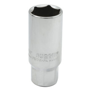 Dado para bujía con neopreno en pulgadas, cuadro 3/8", 6 puntas, 13/16" Surtek