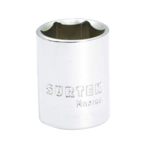 Dado cuadro de 3/8", 6 puntas, en pulgadas, 7/8" Surtek
