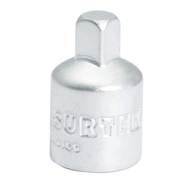 Adaptador para dado cuadro de 3/8" hembra a 1/4" macho Surtek