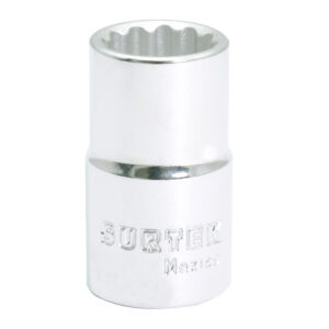 Dado en pulgadas cuadro de 1/2", 12 puntas, 7/8" Surtek