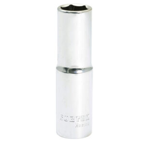 Dado largo cuadro de 1/2", 6 puntas, en pulgadas, 1/2" Surtek