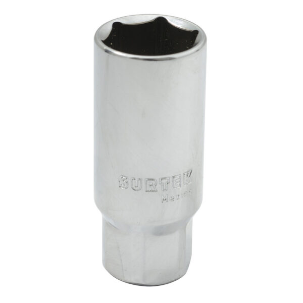 Dado para bujía con neopreno cuadro de 1/2", 5/8" en pulgadas Surtek