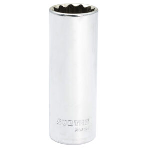 Dado largo cuadro de 1/2", 12 puntas, en pulgadas, 1" Surtek