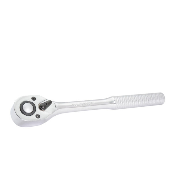 Matraca reversible cromada, quick release, para dado cuadro de 1/2" Surtek