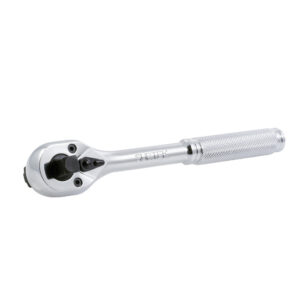 Matraca triple cuadro, cabeza tipo pera, para dados cuadro de 1/4", 3/8", y 1/2" Surtek