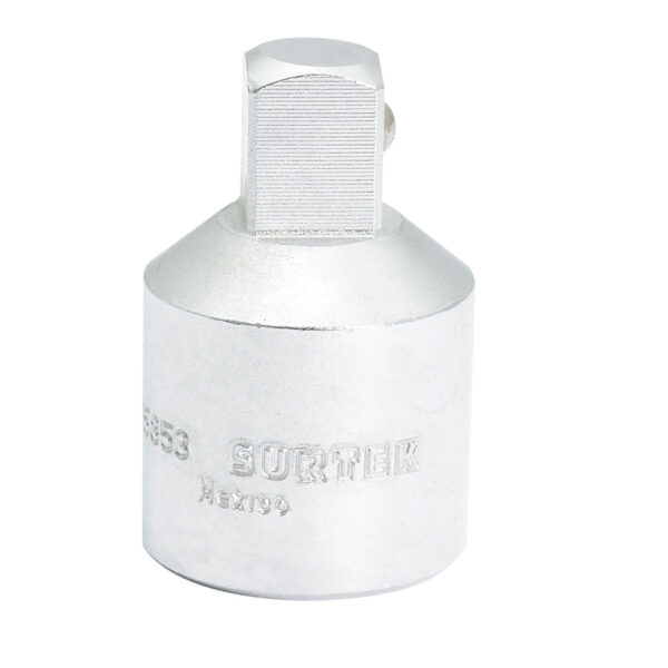 Adaptador para dado cuadro de 3/4" hembra a 1/2" macho Surtek