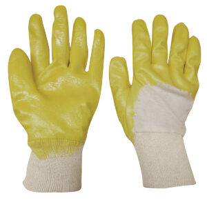 Guantes de algodón con recubrimiento de nitrilo M Surtek
