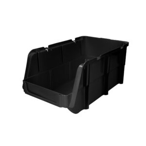 Gaveta plástica pico de pato color negro 14" x 8" x 7" Surtek