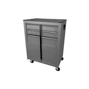 Gabinete móvil con 3 gavetas color gris 26" Surtek