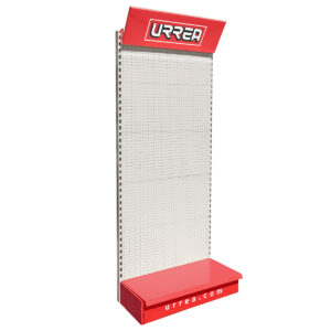 Góndola perimetral panel metálico 220 x 93 x 47 cm Urrea