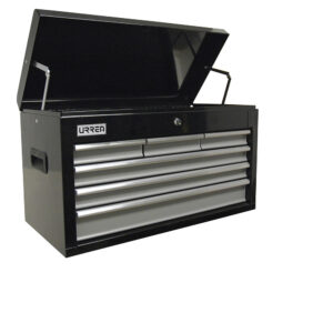Gabinete superior 6 gavetas color negro serie H 41" Urrea