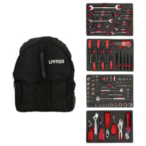Juego combinado de herramienta para mecánico 102 piezas, con mochila Urrea