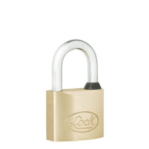 Candado de latón corto 40 mm, llave de puntos Lock