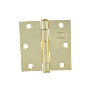 Bisagra cuadrada perno suelto de acero latón brillante 2" x 2" Lock
