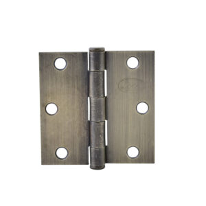 Bisagra cuadrada perno suelto de acero latón antiguo 2.5" x 2.5" Lock