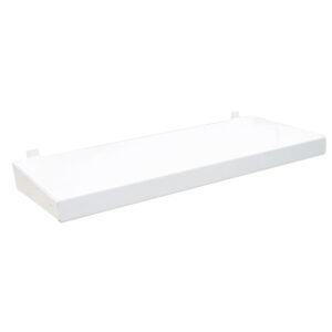 Charola multiusos tipo repisa blanca 55 x 28 x 4 cm Surtek