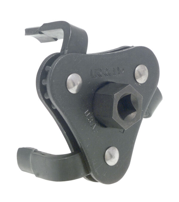 Llave autoajustable de 3 brazos para quitar filtros de 3/8" de 2-7/16" a 3-3/4" Urrea