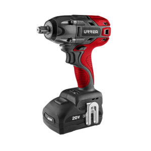 Pistola de impacto 1/2" a batería Litio-ion 20 V 170 Nm Urrea