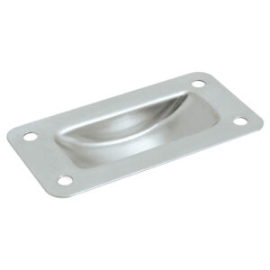 Jaladera moderna moldelo 12, níquel rayado Lock