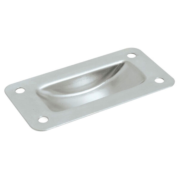 Jaladera moderna moldelo 12, níquel rayado Lock