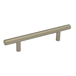 Jaladera de barra sólida 124 mm, acero inoxidable Lock