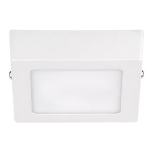 Luminario de LED de sobreponer cuadrado 6 W, luz fría Surtek