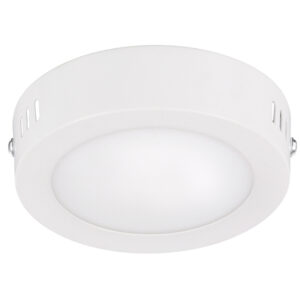 Luminario de LED de sobreponer redondo 6 W, luz fría Surtek