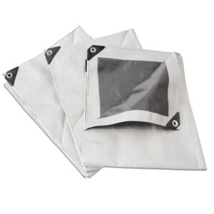 Lona de polietileno reforzada color blanco, 2 x 3 m Surtek