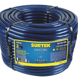 Manguera para jardín tejido spider en rollo 1", 50 m Surtek