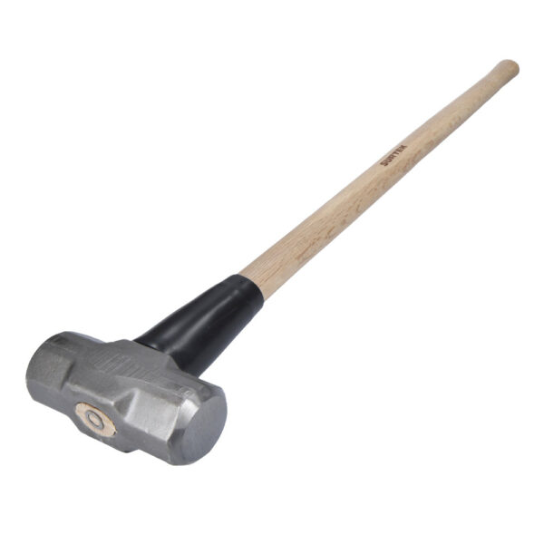 Marro octagonal cabeza forjada con mango largo de madera de 36", 12 lb Surtek