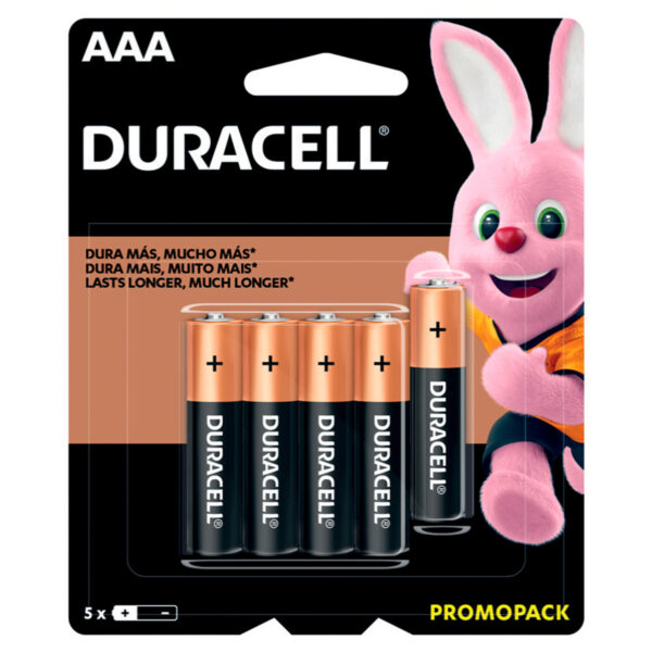 Pila alcalina Duracell® "AA", 5 piezas Surtek