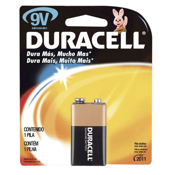 Pila alcalina Duracell® "9V" Surtek