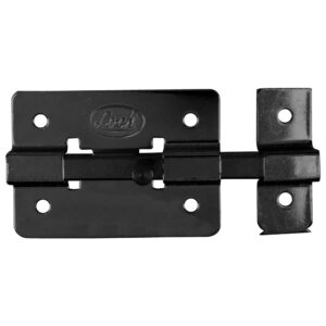 Pasador de sobreponer de barra acero negro 5 cm Lock