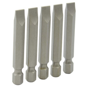 Punta plana para destornillador hexágono de 1/4", 1/4" x 2" Surtek