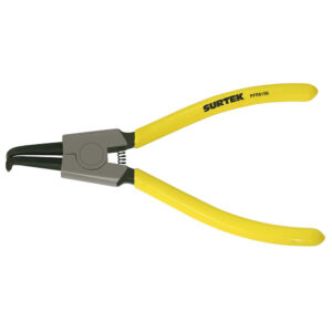 Pinza para anillos de retención fijas externo 1.8 mm ángulo de 90° doble mango de vinil Surtek