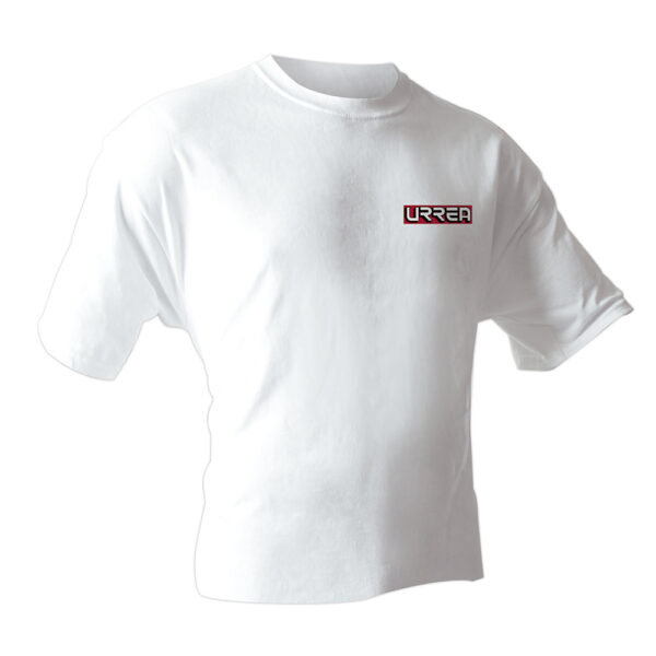 Playera cuello redondo color blanco talla L Urrea