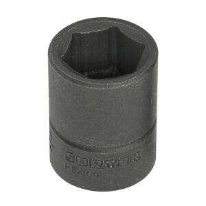Dado de impacto cuadro de 1/2", 6 puntas, métrico, 17 mm Surtek