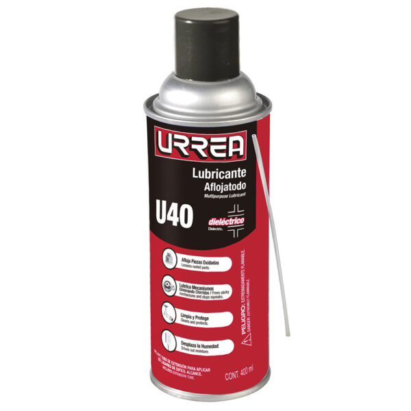 Aceite aflojatodo dieléctrico 400 ml Urrea