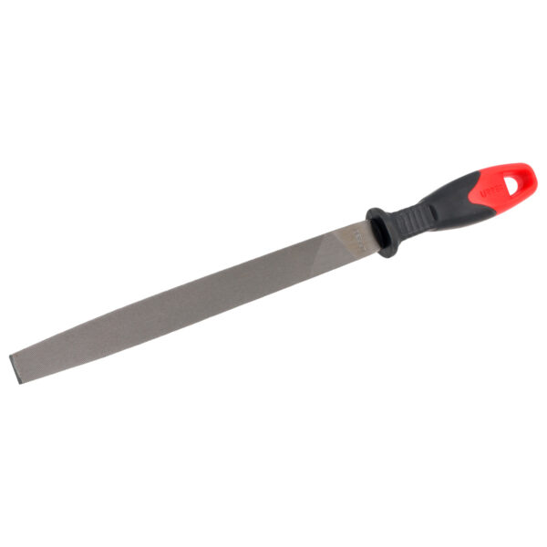 Lima plana muza con mango bimaterial 8" Urrea