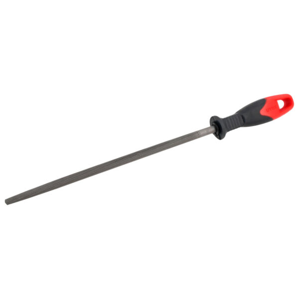 Lima redonda bastarda con mango bimaterial 12" Urrea