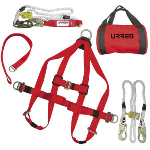 Juego de arnés de posicionamiento talla 36-40, 5 piezas Urrea