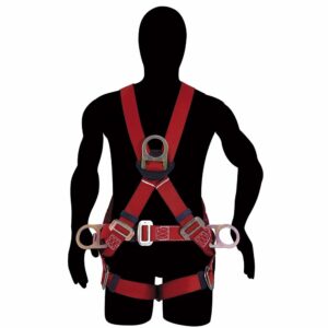 Arnés de seguridad de suspensión con cinturón, talla 40-44 Urrea