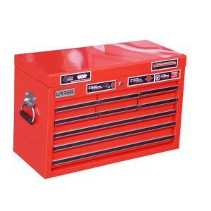 Gabinete superior 9 gavetas color rojo serie X 27" Urrea