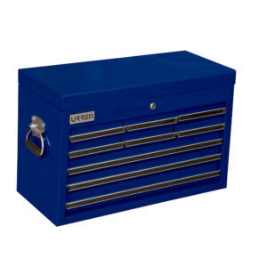 Gabinete superior 9 gavetas color azul serie X 27" Urrea