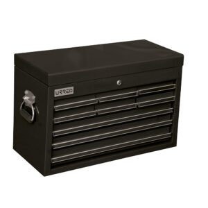 Gabinete superior 9 gavetas color negro serie X 27" Urrea