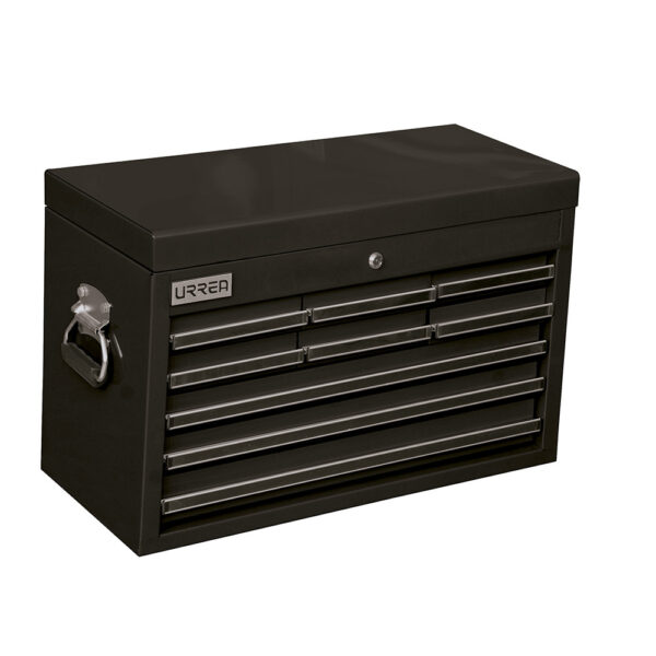 Gabinete superior 9 gavetas color negro serie X 27" Urrea