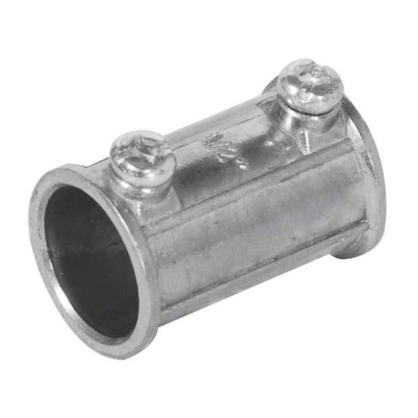 Conector cople para tubo conduit pared delgada 1/2" Surtek