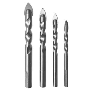 Juego de brocas para vidrios y azulejos, 4 piezas Urrea
