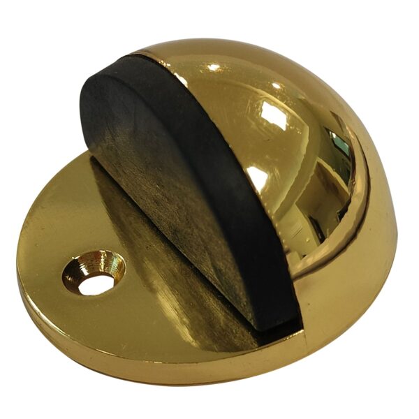 Tope tipo catarina para puerta latón brillante Lock