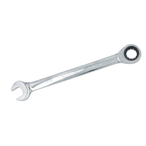 100547 Llave combinada pulido espejo de matraca en pulgadas, 12 puntas, 15/16" Surtek